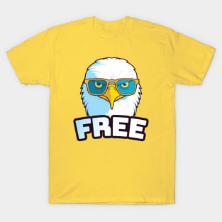 Free || Bald Eagle Head T-Shirt